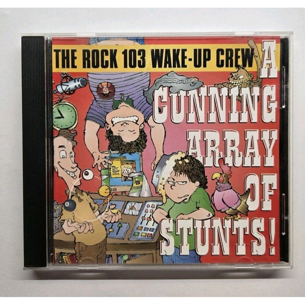 The Wake-Up Crew “Cunning Array Of Stunts” CD - Rock 103 WEGR Memphis TN 102.7